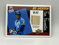 2005 Topps All-Time Fan Favorites KC Royals Bo Jackson /200 Game Used Bat Card  picture