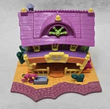 VTG 1994 Polly Pocket Lightup Horse Saloon House  COMPLETE LIGHTS WORK picture