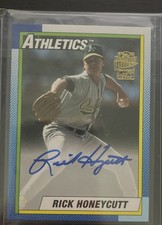 2019 Topps Archives - Fan Favorite Autographs 1990 Design Rick Honeycutt #FFA-RH picture