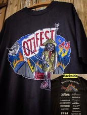 Vintage Ozzfest Concert 1999 T-Shirt Black Cotton Size S-3XL picture