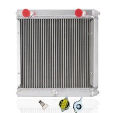 3Row Aluminum Radiator Fit for Double Pass Dragster Roadster Racing Style picture