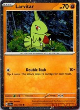 Larvitar (Cosmo Foil) 110/193 Holo Promo Near Mint picture