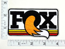 Embroidered Patch - NEW - Iron-on - Extreme Sports - Motocross - Racing - Fox picture