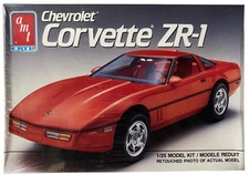 AMT/Ertl 1990 Chevrolet Corvette ZR-1 1989 1:25 Model Car Kit NEW #6073 Chevy picture