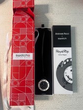 Swatch X Audemars Piguet AP Royal Pop Ocho Negro 100% Authentic Guaranteed Black picture
