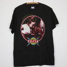 Vintage 1989 Tesla World Tour Band T-Shirt picture
