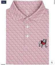 RHOBACK The Georgia Sanford Stadium 2.0 Men's Collegiate Polo SIZE L⛄️ picture