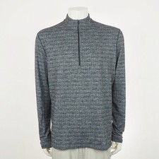 Lululemon Surge Warm 1/2-Zip Pullover Shirt Mens Sz XL Heathered Black Training picture