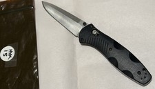 Benchmade Folding Pocket Knife 580 Barrage 154CM Osborne Plain Edge Assisted S1 picture