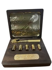 Mac Tools 1988 Gold plated Small Ratchet Collectors Set (26379) picture