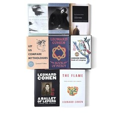 Leonard Cohen 8 Book Lot - Book Of Mercy, Stranger Music, Beautiful Losers +More picture