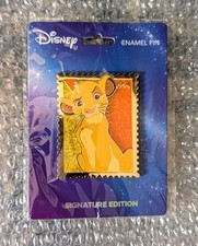 (SEALED) Disney Royal Stamp The Lion King Simba Collectible Pin picture