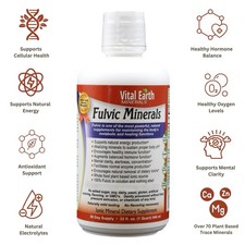 Vital Earth Minerals Fulvic Mineral Complex - 32 fl oz picture