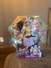 Mattel Barbie Extra Doll Blue Hair Mix & Match 30 Plus Looks NEW SEALED picture
