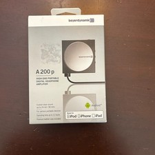 Beyerdynamic A200p Portable 24-bit DAC Headphone Amplifier 135 Step Control New picture