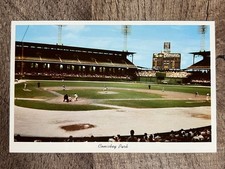 Vintage Comiskey Park Chicago White Sox Photo Postcard Unposted picture