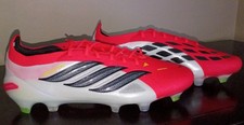 adidas Predator Elite FG 'Lucid Red Black' Soccer Cleats Men's Size 9.5 JS0433 picture