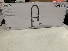 Kohler Sous Pro-Style Pull-Down Sprayer Kitchen Faucet in Stainless Steal *NEW* picture