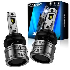 NOVSIGHT H8 H9 H11 LED Headlight Bulbs Low Beam 6500K 13000LM with Cooling Fan picture