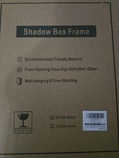 GraduatePro 11×14 Shadow Box Display Frame – Rustic Black, New picture
