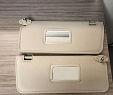 1986 - 1997 Nissan D21. Hardbody Pick Up Sun Visors Left Right Sand picture