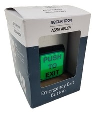 Assa Abloy Securitron EEB2 Emergency Exit Button Green 30 Second Timer NEW picture