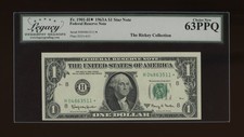 DBR 1963-A $1 FRN St. Louis STAR Fr. 1901-H* Legacy 63 PPQ Serial H04863511* picture