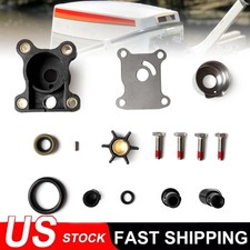 Water Pump Impeller Repair Kit for Johnson Evinrude 9.9 15 HP Outboard 394711 picture
