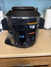 Ninja OL500 Foodi 14-in-1 6.5-qt. Pressure Cooker Steam Fryer SmartLid Used 📦  picture