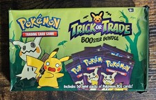 🎃👻 Pokemon TCG -Halloween Trick or Trade - 50 Booster Pack Sealed Bundle 👻🎃 picture