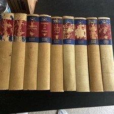 Vintage Zane Grey Westerns Lot Of 9 HCs Good Condition picture