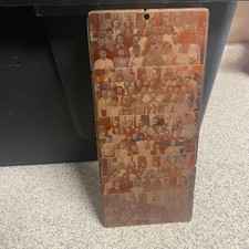 Vintage Class Photo on Copper Printing Plate Industrial Metal Engraving picture
