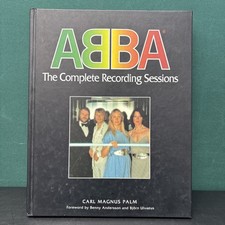 ABBA The Complete Recording Sessions Carl Magnus Palm 1994 Hardcover Book picture
