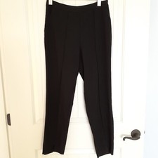 Lulus Women's Aisha Black Trouser Pants Size M picture