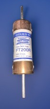 LOT OF 5 Gould Shawmut Tri-onic FT200R (TR200R)  200 Amp  Fuses • NEW OLD STOCK picture