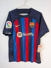 FC BARCELONA 2022-2023 Home Jersey Shirt Camiseta DM1840-452 Large Original BNWT picture