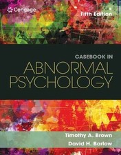 Casebook in Abnormal - Paperback, by Brown Timothy; Barlow - Very Good picture
