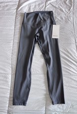New Lululemon Align High Rise HR Pant 25” Size 6 Legging Smoke Gray Yoga NWT picture
