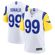 Men's Los Angeles Rams Aaron Donald Nike White Game Jersey picture