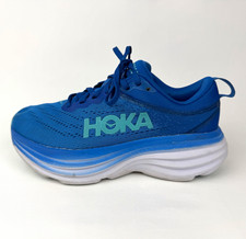 HOKA ONE ONE Bondi 8 Bellwether Blue Women’s Mesh Low Top Lace Up 1123202 picture