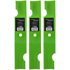 LawnRAZOR Blade Bad Boy MZ Magnum 42 Inch 038-4221-00 Notched High Lift 3 Pack picture