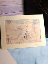 Kamei Tobei Complete Set 4 Woodblock Prints Four Seasons Kyoto Owariya Art picture