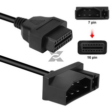 Ford Diagnostic Scanner Adapter Cable 7Pin OBD1 To 16Pin OBD2 Convertor Cord picture