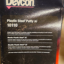 Devcon 10110 Plastic Steel Putty (A) Epoxy Resin & Hardener Kit Exp 03/26/28 picture