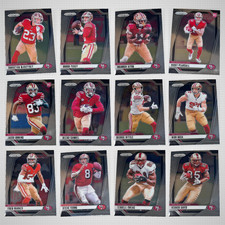 2024 Panini Prizm San Francisco 49ers Base Team Set 12 Cards Christian McCaffrey picture