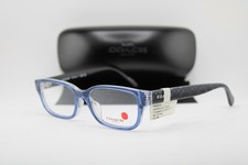 NEW COACH HC 6221U 5787 CLEAR BLUE MARBLE AUTHENTIC EYEGLASSES 52-17 picture