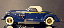 Franklin Mint, 1935 Auburn 851 Speedster Club Special Inaugural Year 2002, 1:24 picture