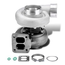 GT45 T4 V-Band 1.05A/R 600-800HPs Boost Upgrade Racing Turbocharger W/ Clamp Kit picture
