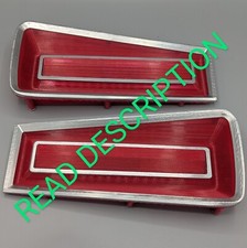 NEW 3D Printed - Made in USA - 1967 Coronet Tail Light Lens SET with Trim picture