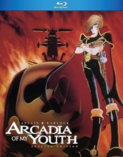 Captain Harlock Arcadia of My Youth BLURAY w/ Slipcover picture